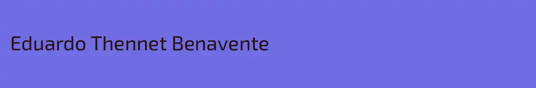 Eduardo Thennet Benavente